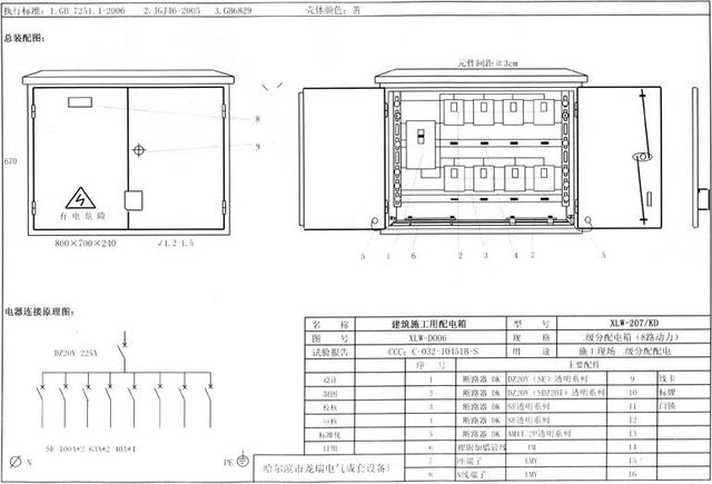 如何配置施工臨時(shí)用電配電箱(機(jī)柜)？圖片和文本的詳細(xì)分析！施工人員必需的