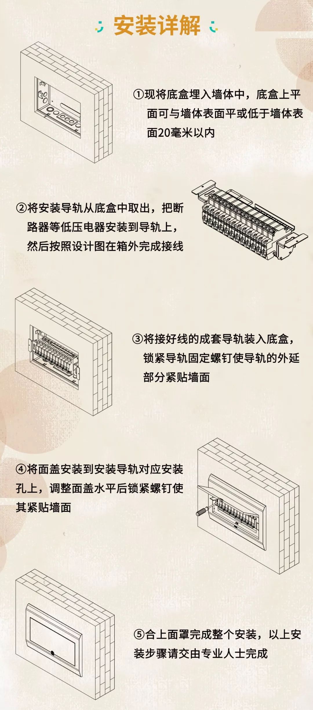 在安裝配電箱之前，這個細節不能馬虎。